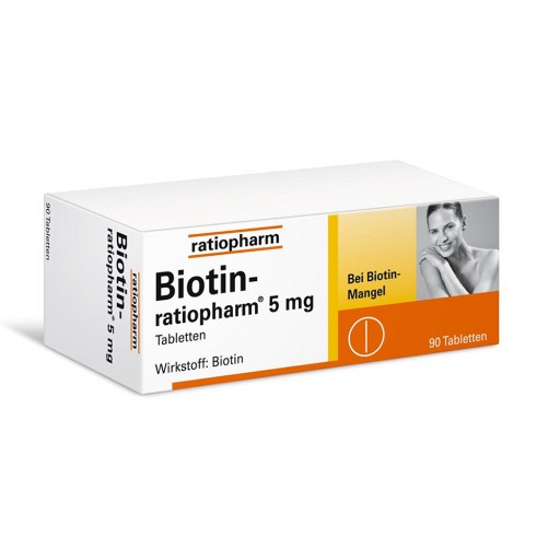 BIOTIN-RATIOPHARM 5 mg Tabletten