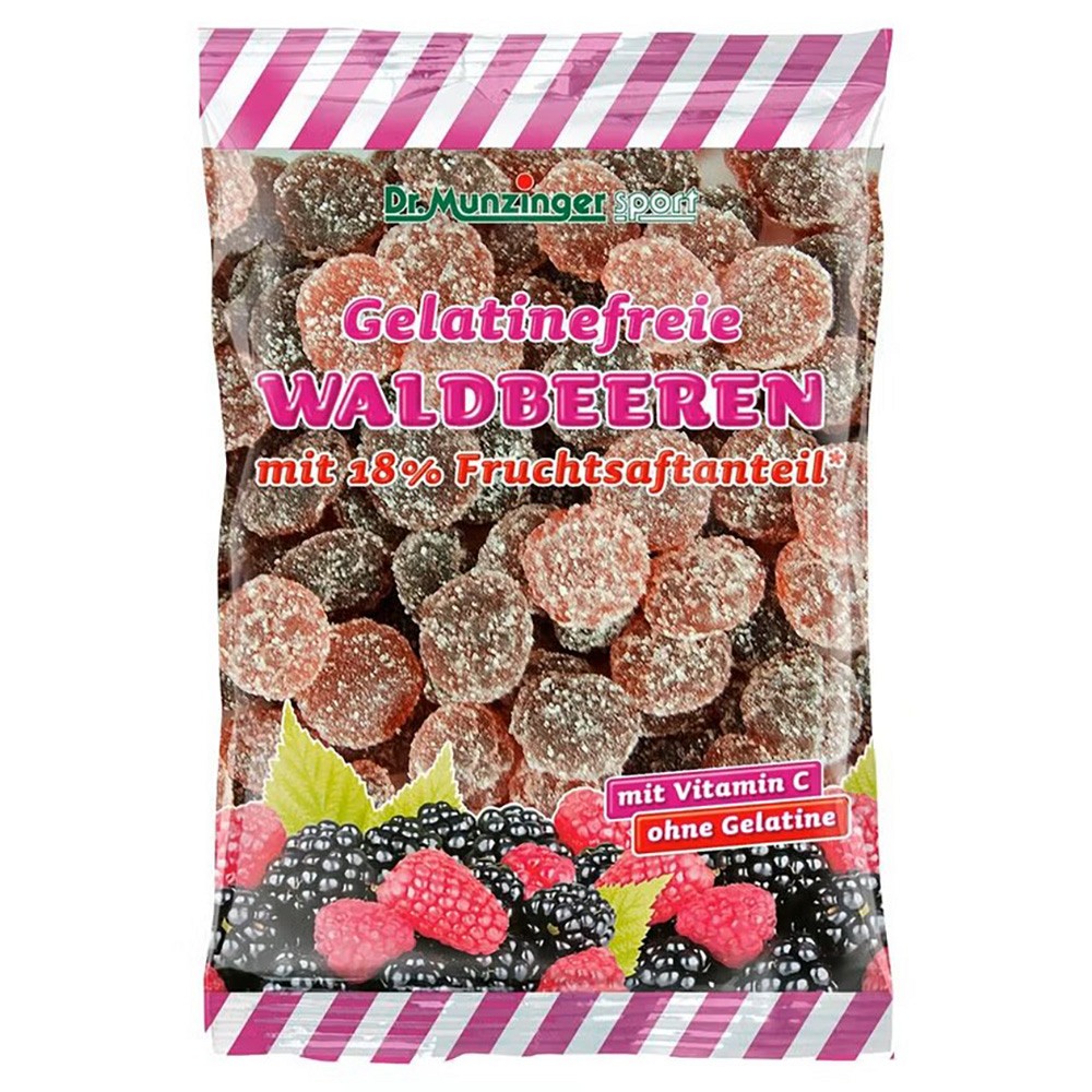 DR.MUNZINGER gelatinefreie Waldbeeren - 250g