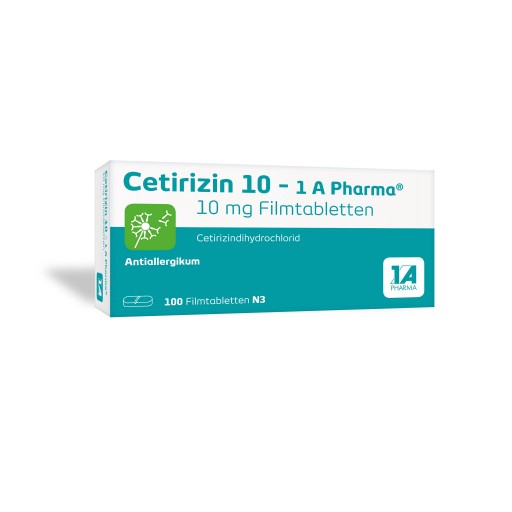 CETIRIZIN 10-1A Pharma Filmtabletten