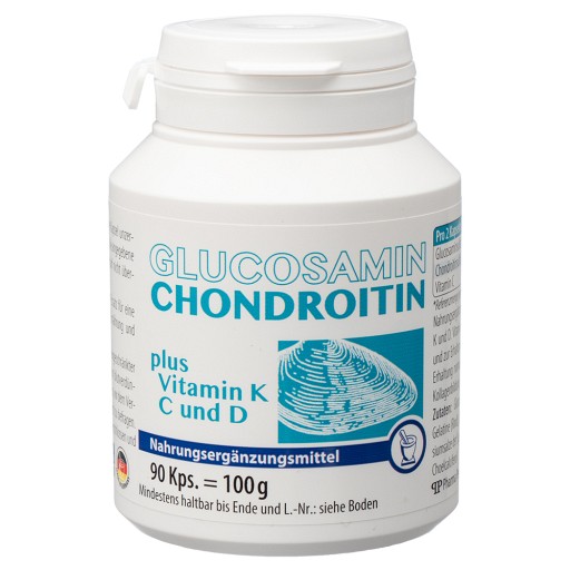 GLUCOSAMIN-CHONDROITIN+Vitamin K Kapseln - 90St - Rheuma & Arthrose