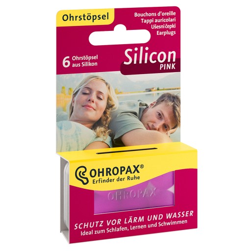 OHROPAX Silicon pink Ohrstöpsel