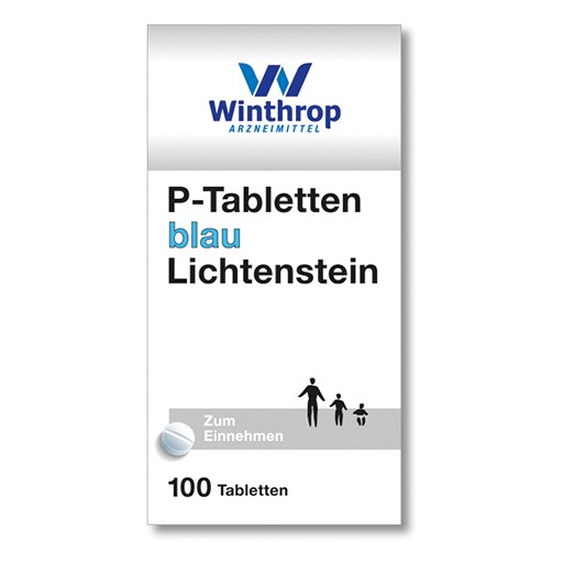 P TABLETTEN blau 8 mm Teilk.