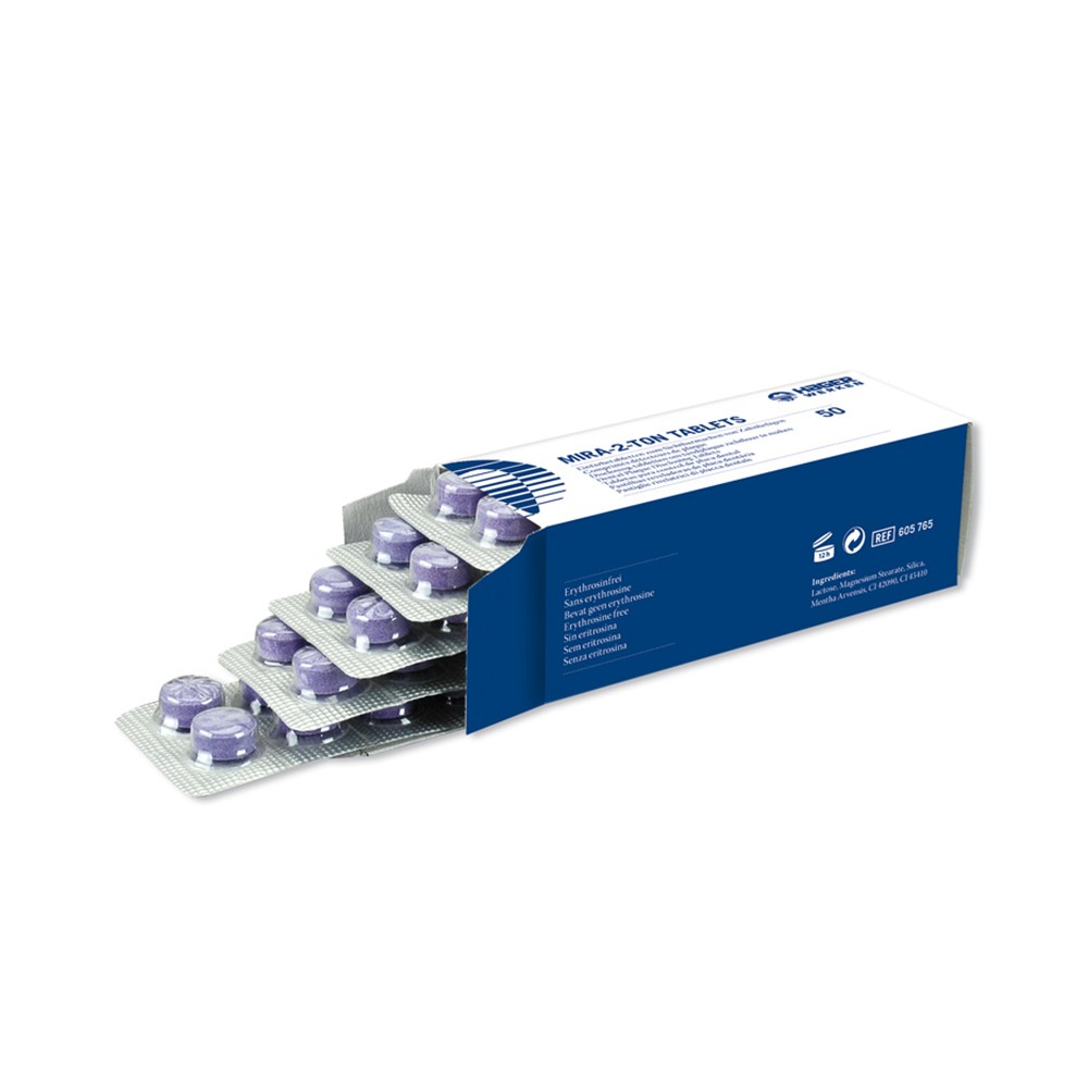 MIRA 2 Ton Plaque Einfärbe Tabletten