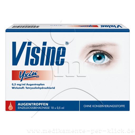 VISINE Yxin ED Einzeldosispipetten
