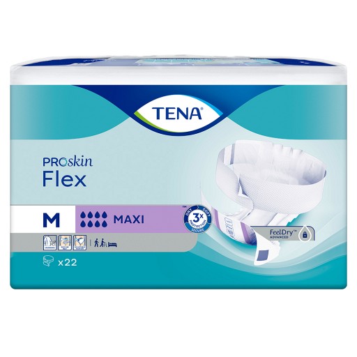 TENA FLEX maxi M - 3X22St - Einlagen & Netzhosen