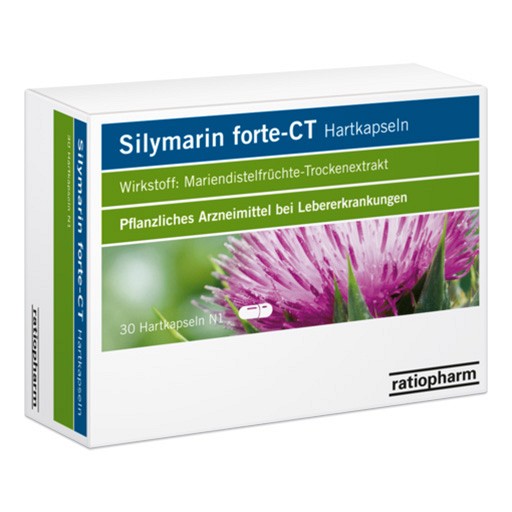 SILYMARIN forte-CT Hartkapseln