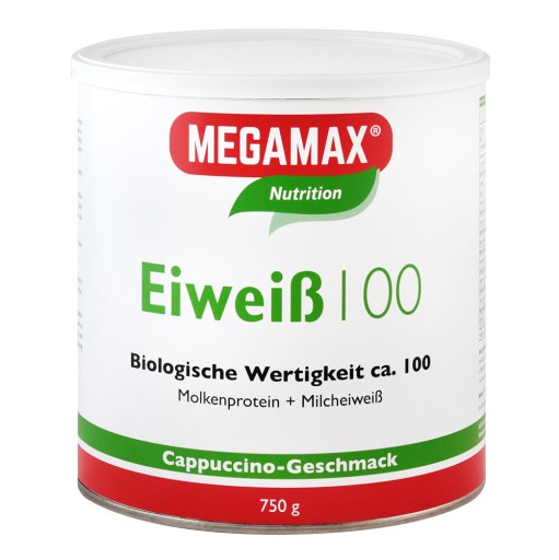 EIWEISS 100 Cappuccino Megamax Pulver - 750g - Energy-Drinks