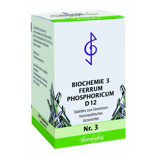 BIOCHEMIE 3 Ferrum phosphoricum D 12 Tabletten