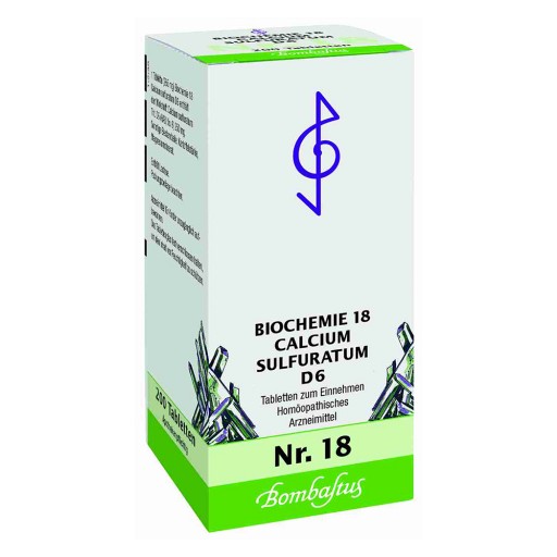 BIOCHEMIE 18 Calcium sulfuratum D 6 Tabletten