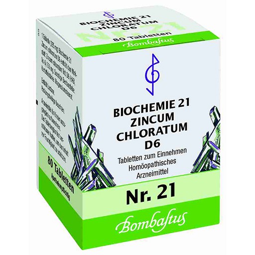 BIOCHEMIE 21 Zincum chloratum D 6 Tabletten