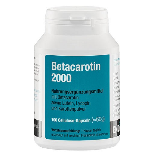 BETA CAROTIN 2000 Kapseln