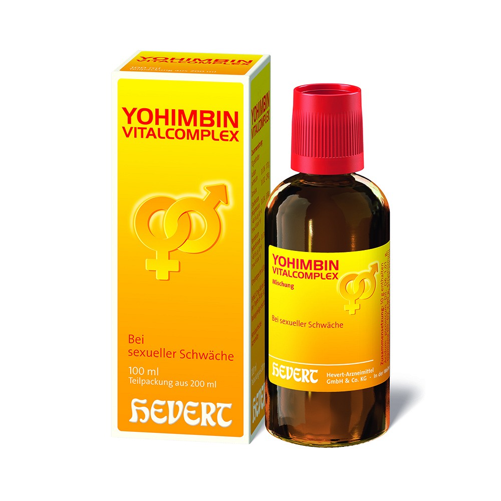 YOHIMBIN Vitalcomplex Hevert Tropfen