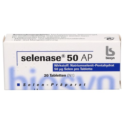 SELENASE 50 AP Tabletten