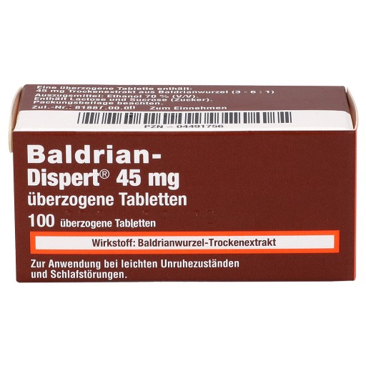 BALDRIAN DISPERT 45 mg überzogene Tabletten