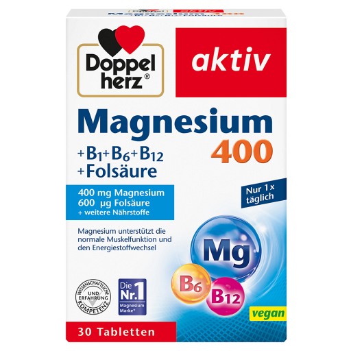 DOPPELHERZ Magnesium 400 mg Tabletten