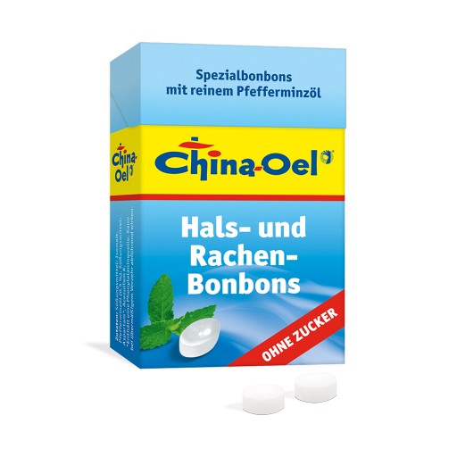 CHINA ÖL Hals- u.Hustenbonbons o.Zucker