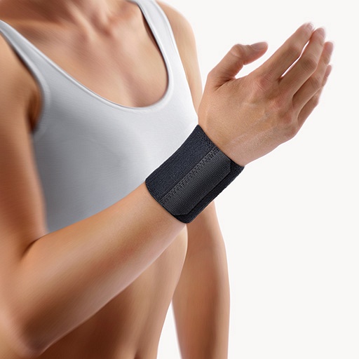 BORT Handgelenkbandage m.Klettverschl.Gr.1 schwarz - 1St