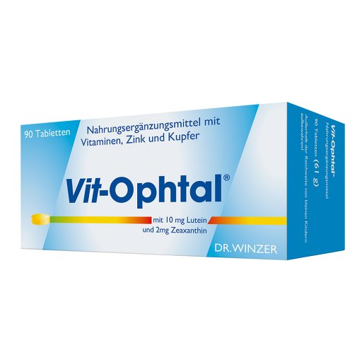 VIT OPHTAL mit 10 mg Lutein Tabletten