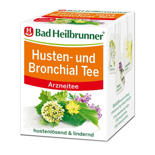 BAD HEILBRUNNER Husten- und Bronchial Tee N Fbtl.