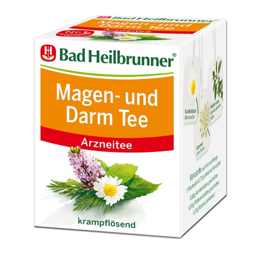 BAD HEILBRUNNER Magen- und Darm Tee N Filterbeutel