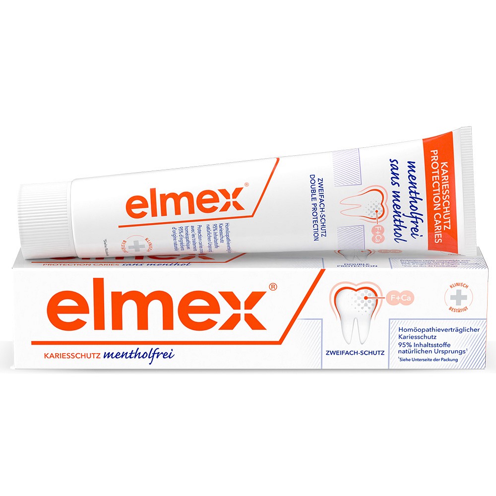 ELMEX mentholfrei Zahnpasta m.Faltschachtel - 75ml - Zahnpasta