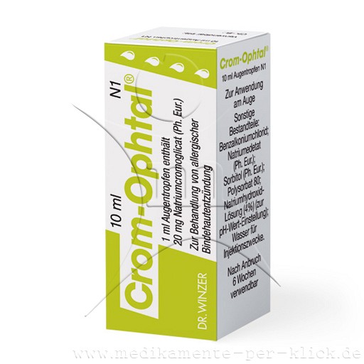 CROM-OPHTAL Augentropfen