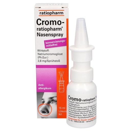 CROMO-RATIOPHARM Nasenspray konservierungsfrei