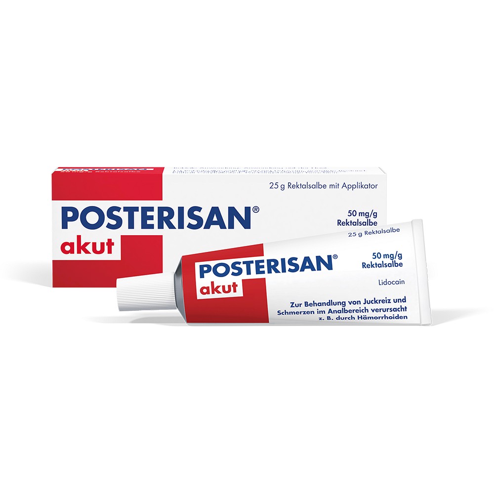 POSTERISAN akut 50 mg/g Rektalsalbe