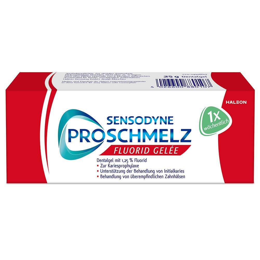 SENSODYNE ProSchmelz Fluorid Gelee