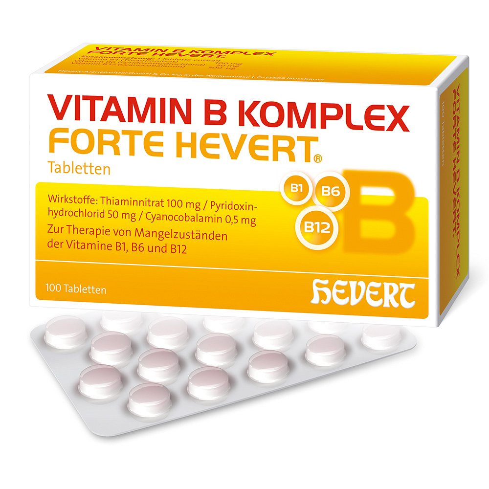 VITAMIN B KOMPLEX forte Hevert Tabletten