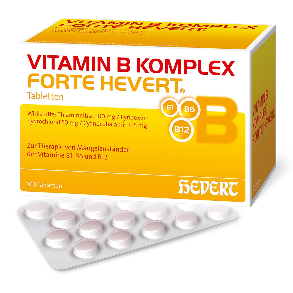 VITAMIN B KOMPLEX forte Hevert Tabletten