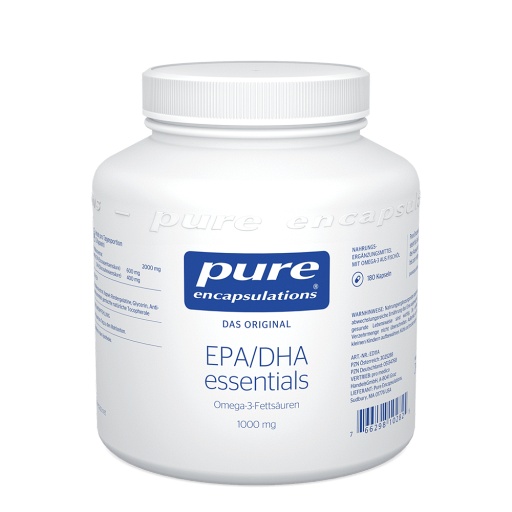PURE ENCAPSULATIONS EPA/DHA essent.1000 mg Kapseln - 180St