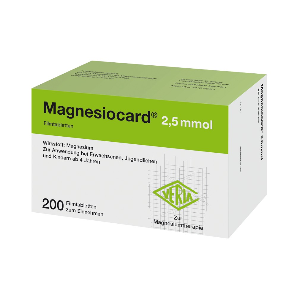 MAGNESIOCARD 2,5 mmol Filmtabletten