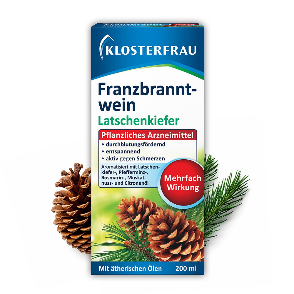 KLOSTERFRAU Franzbranntwein Latschenk.Dosierfl.