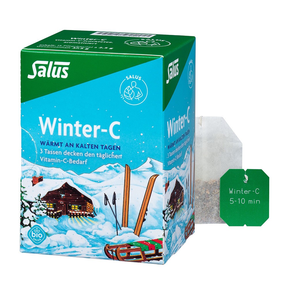 WINTER-C Vitamin-C-Früchtetee mit nat.Aroma Salus - 15St