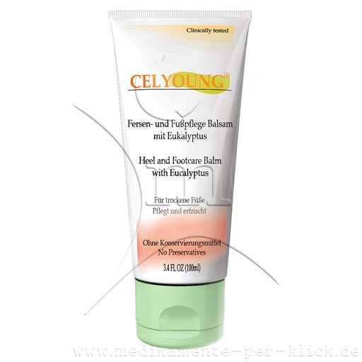 CELYOUNG Fersen und Fußpflege Balsam m.Eukalyp.