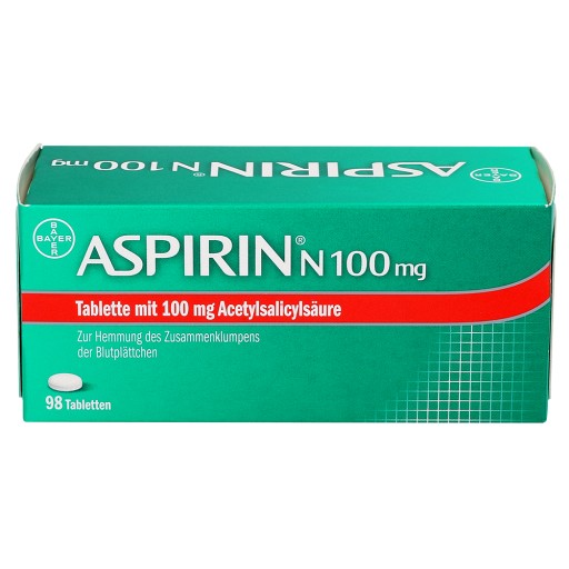 ASPIRIN N 100 mg Tabletten