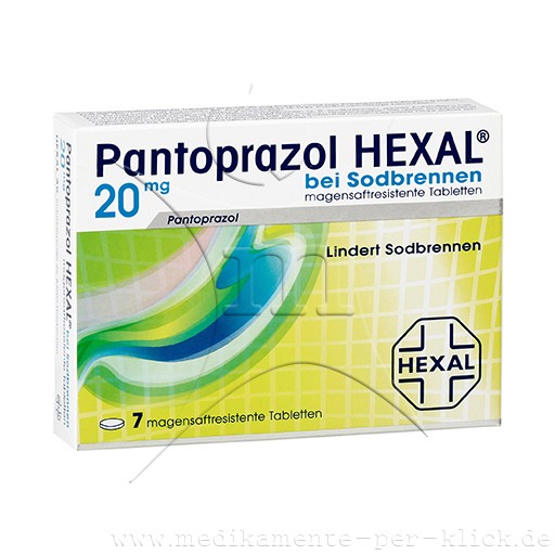 PANTOPRAZOL HEXAL b.Sodbrennen magensaftres.Tabl.