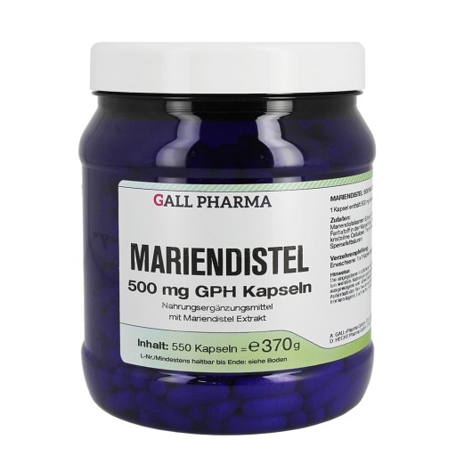 MARIENDISTEL 500 mg GPH Kapseln