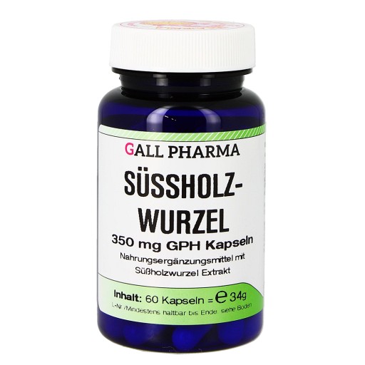 SÜSSHOLZWURZEL 350 mg GPH Kapseln