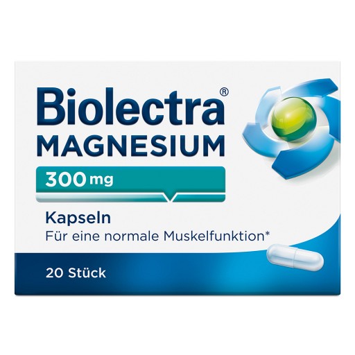 BIOLECTRA Magnesium 300 mg Kapseln