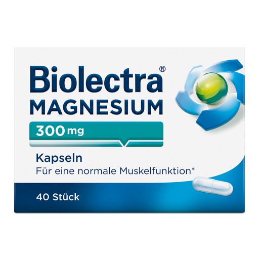 BIOLECTRA Magnesium 300 mg Kapseln