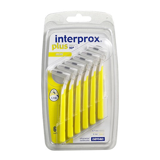 INTERPROX plus mini gelb Interdentalbürste - 6St