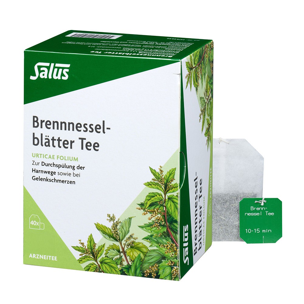 BRENNNESSELBLÄTTER Tee Bio Urticae folium Salus - 40St