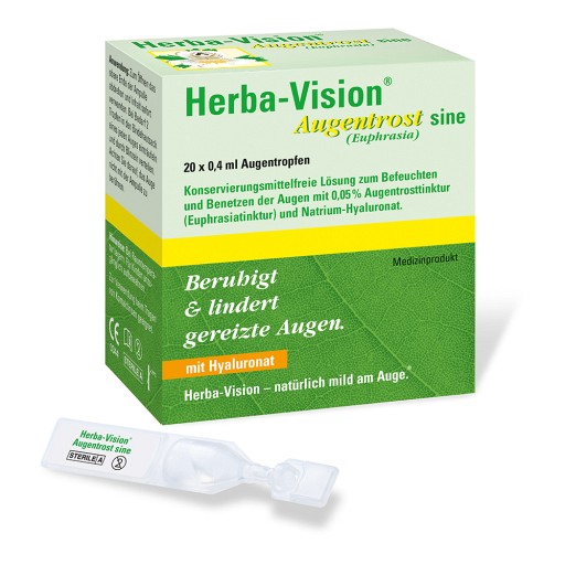 HERBA-VISION Augentrost sine Augentropfen
