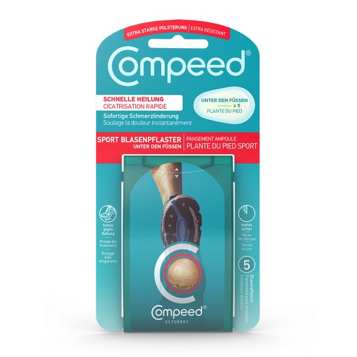 COMPEED Blasenpflaster unter den Füßen