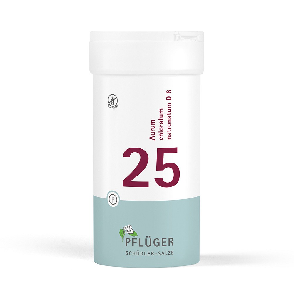 BIOCHEMIE Pflüger 25 Aurum chlorat.natron.D 6 Tab.