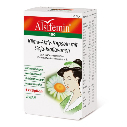 ALSIFEMIN 100 Klima-Aktiv m.Soja 1x1 Kapseln