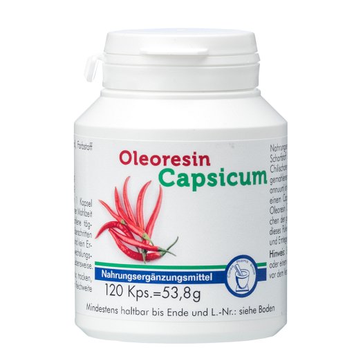 OLEORESIN Capsicum Kapseln - 120St - Abnehmen & Diät