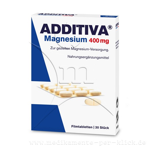 ADDITIVA Magnesium 400 mg Filmtabletten